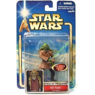 Hasbro Star Wars Attack of the Clones Saga 2002 Kit Fisto Action Figure