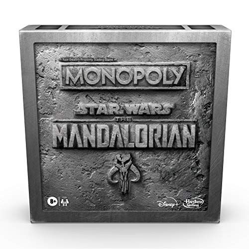 해즈브로 Hasbro Gaming Monopoly: Star Wars The Mandalorian Edition Board Game, Protect The Child (Baby Yoda) from Imperial Enemies