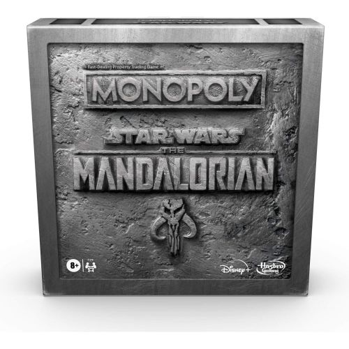 해즈브로 Hasbro Gaming Monopoly: Star Wars The Mandalorian Edition Board Game, Protect The Child (Baby Yoda) from Imperial Enemies