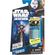 Hasbro Star Wars 2010 Clone Wars Animated Action Figure CW No. 15 Asajj Ventress