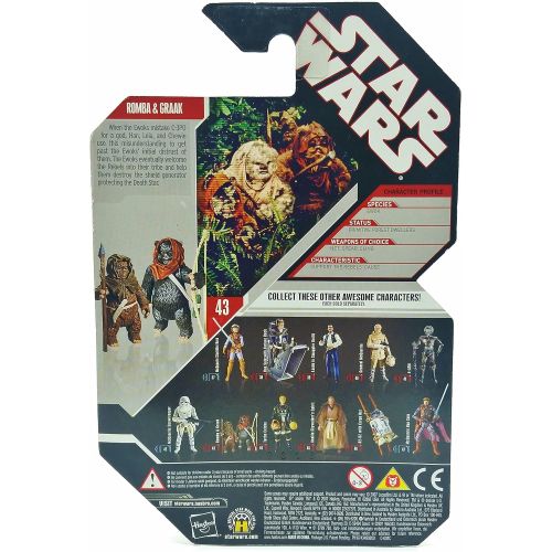 해즈브로 Hasbro Star Wars Basic Figure Ewok 2-Pack: Romba & Graak