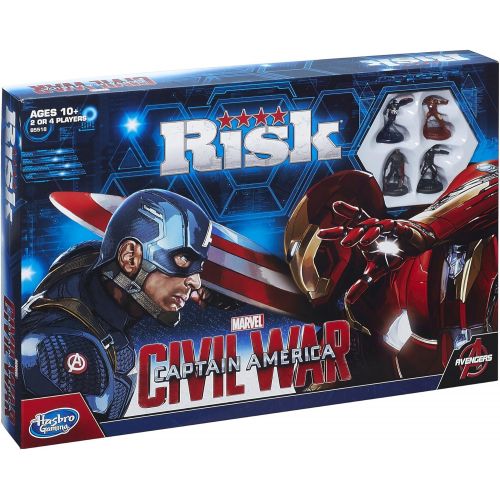 해즈브로 Hasbro Gaming Risk: Captain America: Civil War Edition Game