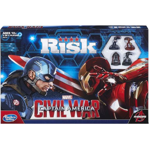 해즈브로 Hasbro Gaming Risk: Captain America: Civil War Edition Game