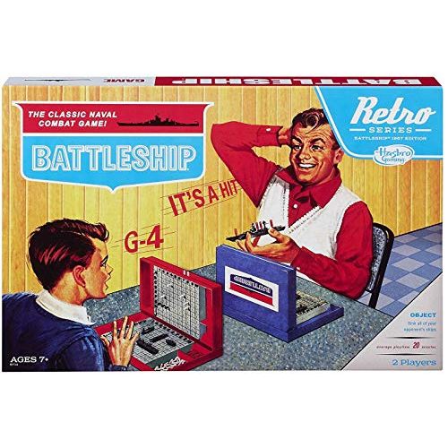 해즈브로 Hasbro Gaming Battleship Game Retro Series 1967 Edition