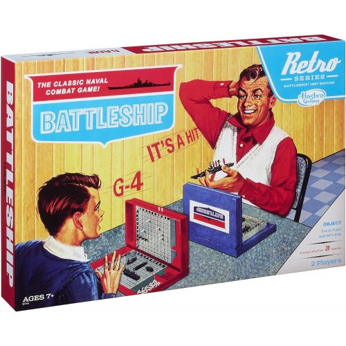 해즈브로 Hasbro Gaming Battleship Game Retro Series 1967 Edition