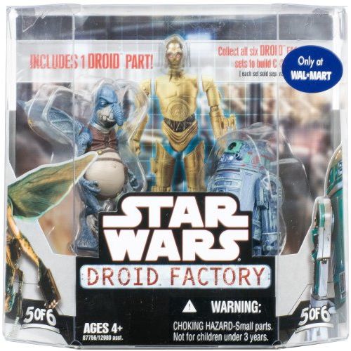 해즈브로 Hasbro Star Wars Saga 2008 Build-A-Droid Factory Action Figure 2-Pack Watto and R2-T0