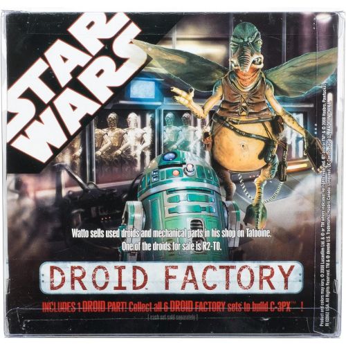 해즈브로 Hasbro Star Wars Saga 2008 Build-A-Droid Factory Action Figure 2-Pack Watto and R2-T0