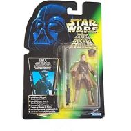 Hasbro Kenner Star Wars The Power of The Force Princess Leia in Boushh disguise with Green Holo Card