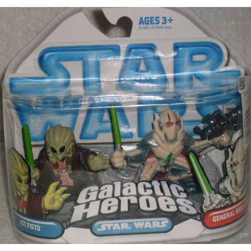 해즈브로 Hasbro Star Wars Galactic Heroes Kit Fisto and amp; General Grievous