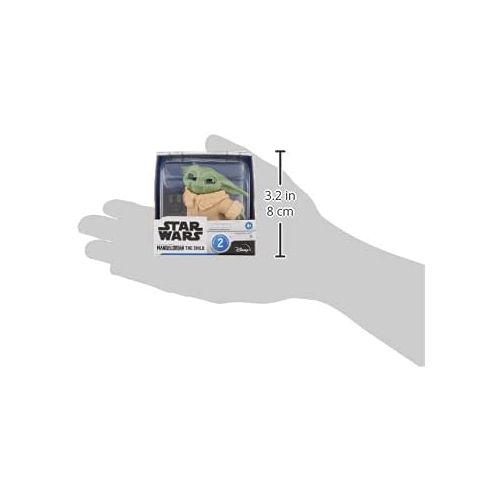 해즈브로 Hasbro Star Wars The Bounty Collection Series 2 The Child Collectible Toy 2.2-Inch “Baby Yoda” Touching Buttons Pose Figure