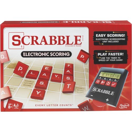 해즈브로 Hasbro Gaming Scrabble Electronic Scoring