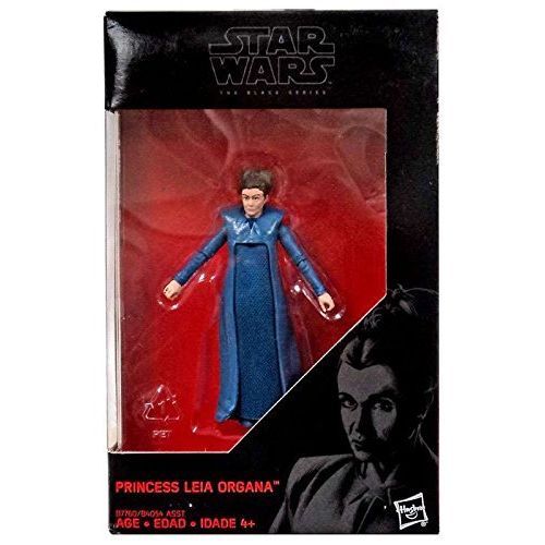 해즈브로 Hasbro Star Wars, 2016 The Black Series, Princess Leia Organa (The Force Awakens) Exclusive Action Figure, 3.75 Inches