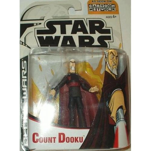 해즈브로 Hasbro Star Wars: Clone Wars Count Dooku w/Light Saber (as seen on Cartoon Network)