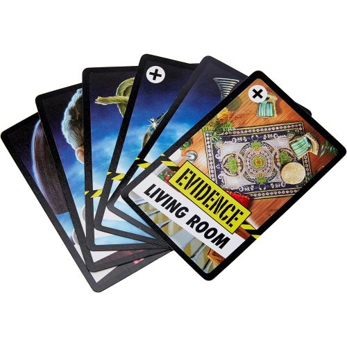 해즈브로 Hasbro Gaming Clue Card Game for Kids Ages 8 and Up, 3-4 Players Strategy Game