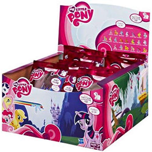 해즈브로 Hasbro My Little Pony Friendship is Magic 2 Inch PVC Figure PINK Series Box 24 Myste...