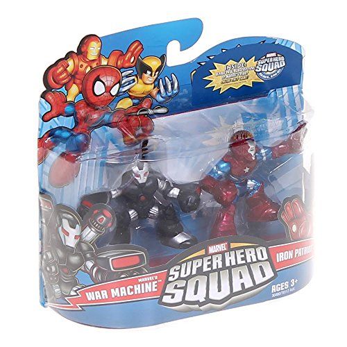 해즈브로 Hasbro Marvel Superhero Squad Series 21 Mini 3 Inch Figure 2Pack War Machine Iron Patriot