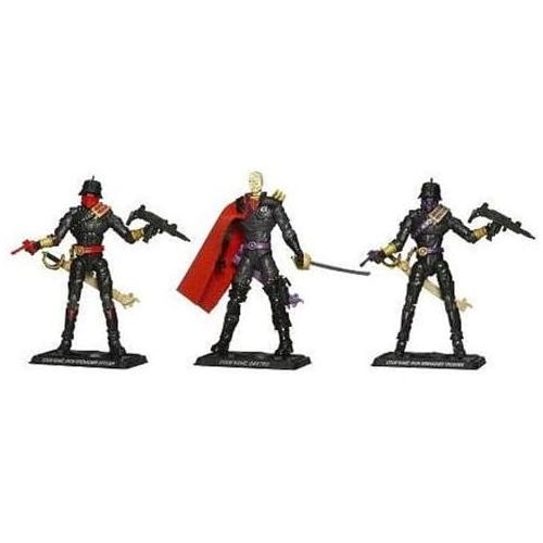 해즈브로 Hasbro G.I. Joe 25th Anniversary: Iron Grenadier Command Exclusive Boxed Action Figure 3-Pack: Destro, Iron Grenadier Officer & Trooper