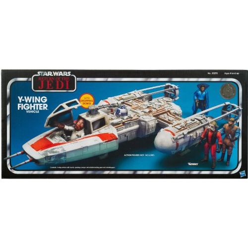 해즈브로 Hasbro Star Wars Vintage Kenner Return of the Jedi Exclusive Y-Wing Fighter Vehicle