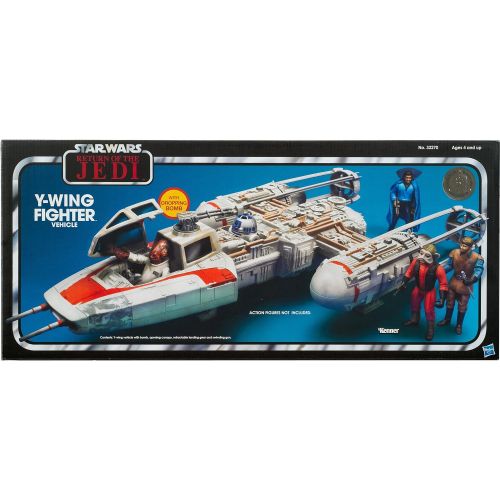 해즈브로 Hasbro Star Wars Vintage Kenner Return of the Jedi Exclusive Y-Wing Fighter Vehicle