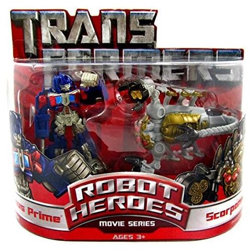 해즈브로 Hasbro Transformers Robot Heroes Optimus Prime vs Scorponok