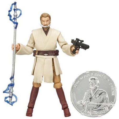 해즈브로 Hasbro STAR WARS 3.75 BSC FIG Obi-Wan Kenobi with General Grievous Blaster