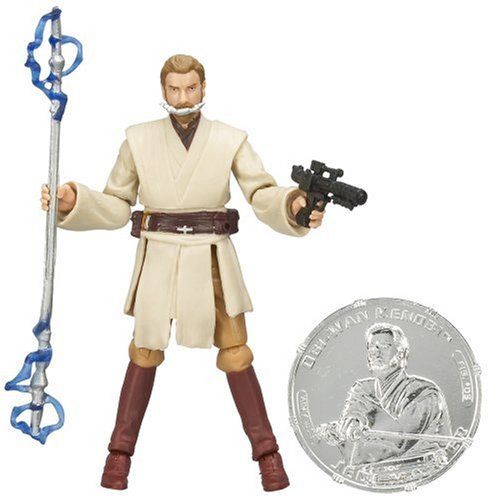 해즈브로 Hasbro STAR WARS 3.75 BSC FIG Obi-Wan Kenobi with General Grievous Blaster