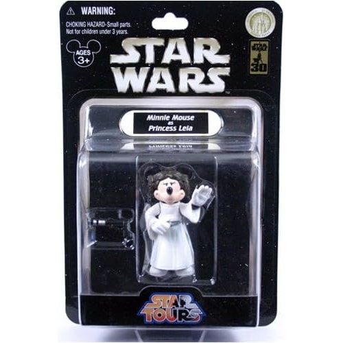 해즈브로 Hasbro Star Tours Wars Minnie Mouse as Princess Leia Figure