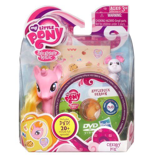 해즈브로 Hasbro My Little Pony 2012 Figure Cherry Pie with Suitcase DVD