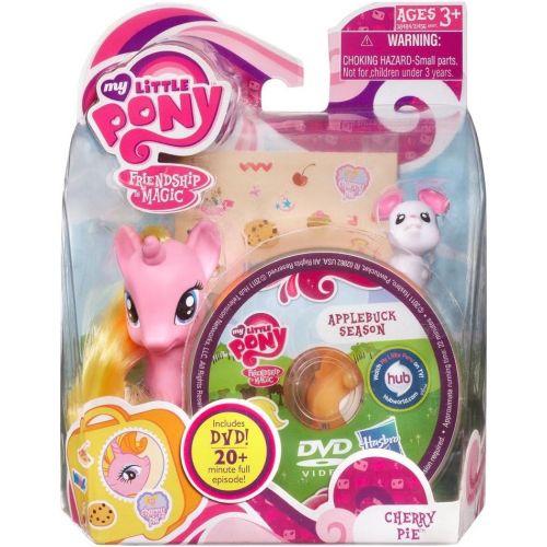 해즈브로 Hasbro My Little Pony 2012 Figure Cherry Pie with Suitcase DVD