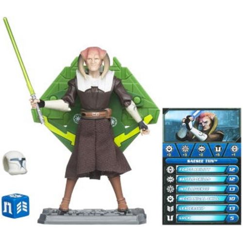 해즈브로 Hasbro Star Wars 2011 Clone Wars Animated Action Figure CW No. 54 Saesee Tiin