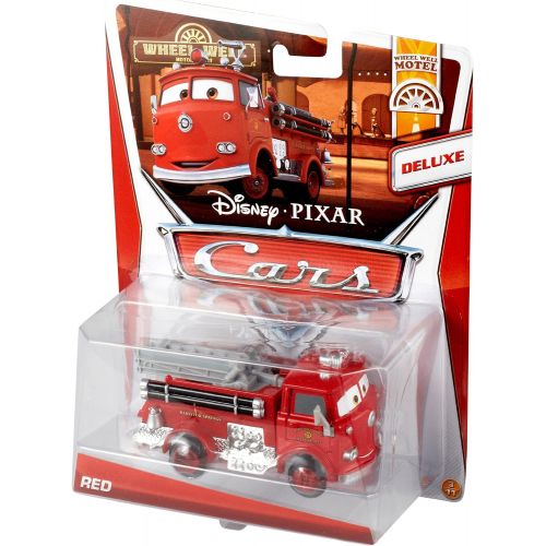 해즈브로 Hasbro Disney/Pixar Cars 2013 Wheel Well Motel Deluxe Red 1:55 Scale