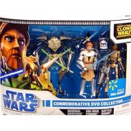 Hasbro Star Wars Clone Wars Commemorative DVD Collection 1 (Obi-Wan Kenobi, General Grievous and Battle Droid)