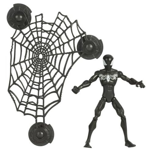 해즈브로 Hasbro Spiderman Animated Action Figure Black-Suited Spiderman