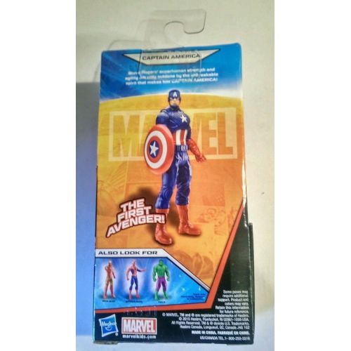 해즈브로 Hasbro Marvel Universe Avengers 6 (Approximate Size) All Star Captain America Action Figure Australian Release