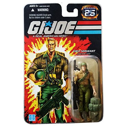 해즈브로 Hasbro G.I. Joe 25th Anniversary: Duke (First Sergeant) 3-3/4 Inch Action Figure