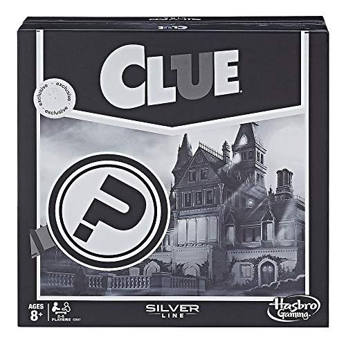 해즈브로 Hasbro Clue Silver Edition