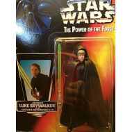Hasbro Star Wars - Power of The Force (POTF) - Action Figure - Luke Skywalker (Jedi Knight) (Black Vest)