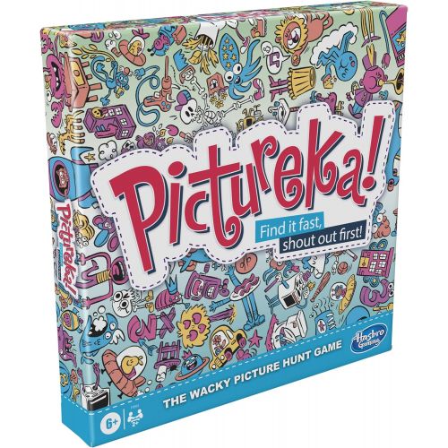 해즈브로 Hasbro Gaming Pictureka! Game, Picture Game, Board Game for Kids, Fun Family Board Games, Board Games for 6 Year Olds and Up, Fun Board Game for Kids