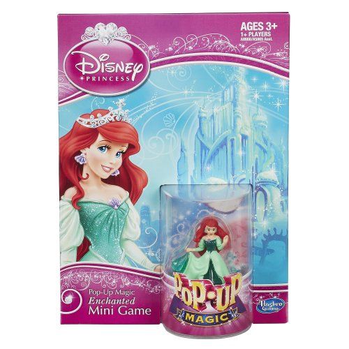 해즈브로 Hasbro Gaming Disney Pop-Up Magic Enchanted Mini Game Featuring Ariel