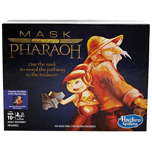 해즈브로 Hasbro Gaming Mask of the Pharaoh Board Game, Kids Game, Virtual Reality Game (VR Game), Ages 10 and up (Amazon Exclusive)