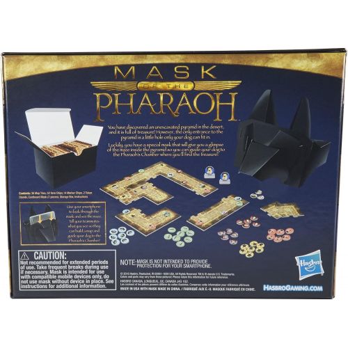 해즈브로 Hasbro Gaming Mask of the Pharaoh Board Game, Kids Game, Virtual Reality Game (VR Game), Ages 10 and up (Amazon Exclusive)