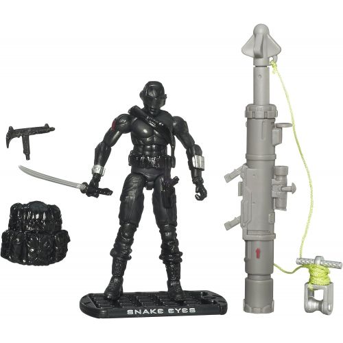 해즈브로 Hasbro G.I. Joe The Rise of Cobra 3 3/4 Action Figure Snake Eyes Ninja Commando