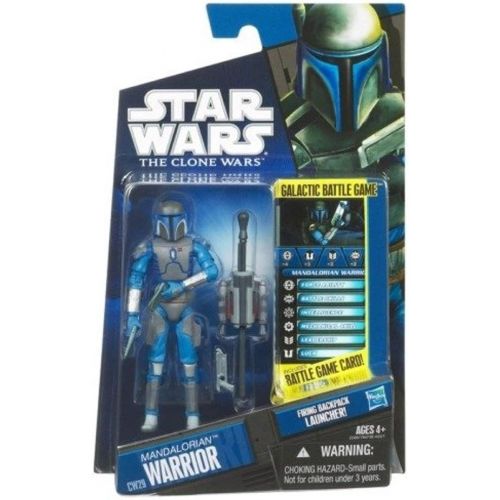 해즈브로 Hasbro Star Wars 2010 Clone Wars Animated Action Figure CW No. 29 Mandalorian Trooper