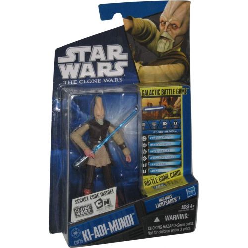 해즈브로 Hasbro Star Wars 2010 Clone Wars Animated Action Figure CW No. 25 Ki-Adi-Mundi