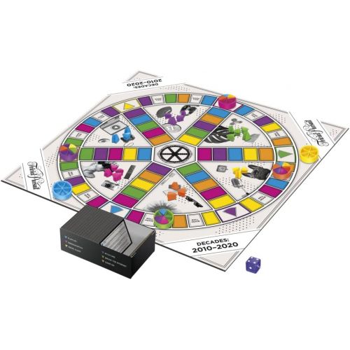 해즈브로 Hasbro Gaming Trivial Pursuit Decades 2010 to 2020 Board Game for Adults and Teens, Pop Culture Trivia Game, Ages 16 and Up