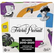 Hasbro Gaming Trivial Pursuit Decades 2010 to 2020 Board Game for Adults and Teens, Pop Culture Trivia Game for 2 to 6 Players, Ages 16 and Up