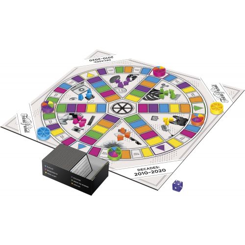 해즈브로 Hasbro Gaming Trivial Pursuit Decades 2010 to 2020 Board Game for Adults and Teens, Pop Culture Trivia Game for 2 to 6 Players, Ages 16 and Up