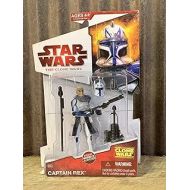 Hasbro Star Wars The Clone Wars 2009 Series Captain Rex Figure CW24 3.75 Inch Scale Action Figure