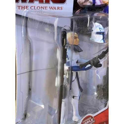 해즈브로 Hasbro Star Wars The Clone Wars 2009 Series Captain Rex Figure CW24 3.75 Inch Scale Action Figure
