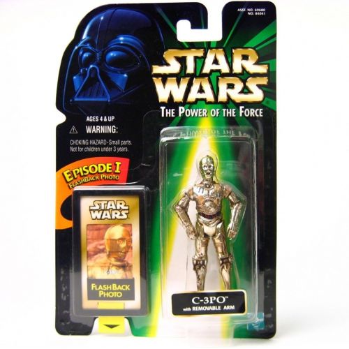 해즈브로 Hasbro Star Wars: Power of The Force Flashback and gt; C-3PO Action Figure